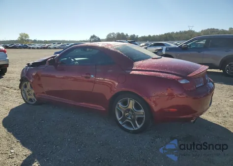 2006 Lexus Sc 430 z USA, uszkodzony, nr VIN JTHFN48Y569002200